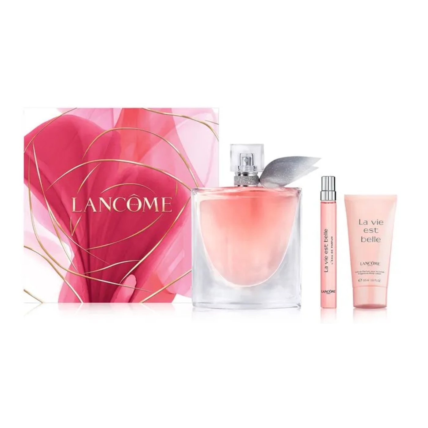 LA VIE EST BELLE EST FEM X100EDP+BODY LOTIONX50+TRAVEL SIZE 