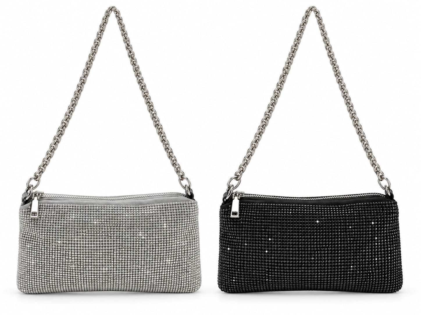 ONA SAENZ CARTERA DE FIESTA 1676 CON STRASS CIERRE Y CADENA