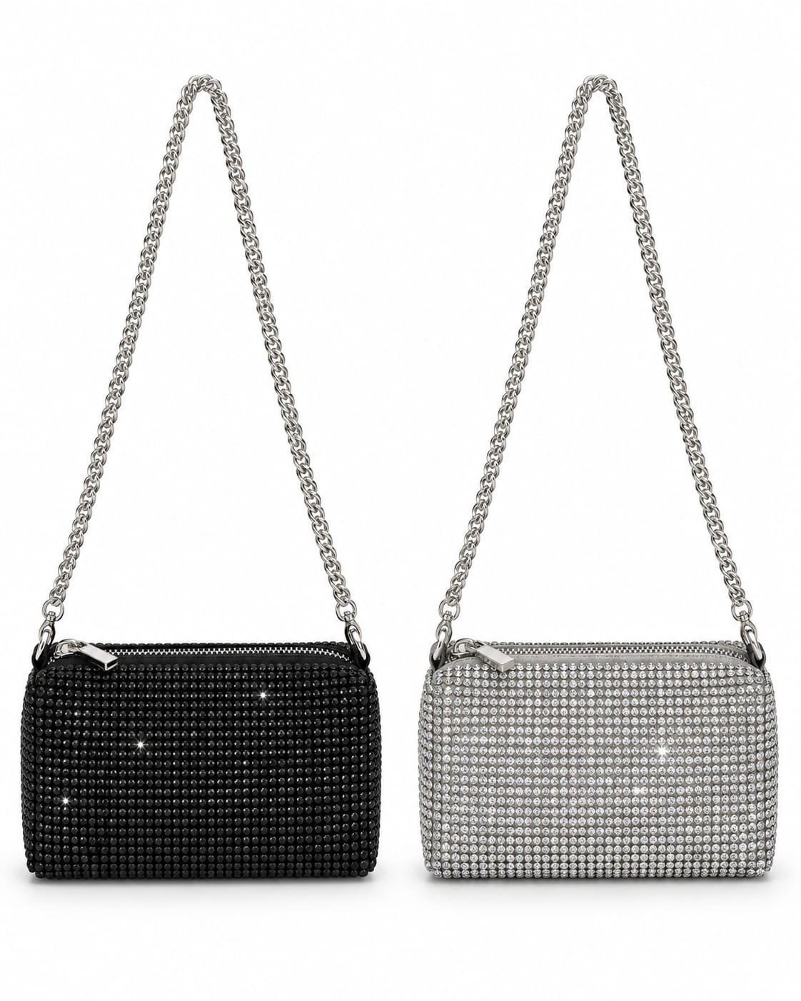ONA SAENZ CARTERA DE FIESTA 1675 CON STRASS CIERRE Y CADENA