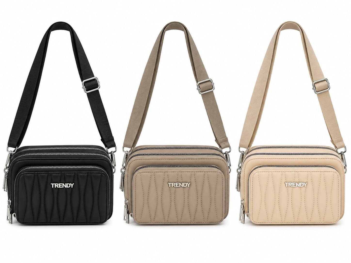 TRENDY MORRAL PORTACELULAR TDY 31962 ECO CUERO C/ DOBLE COMPARTIMENTO