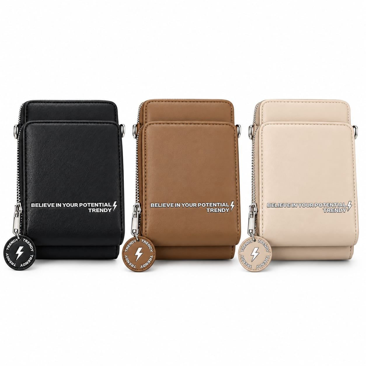 TRENDY MORRAL PORTACELULAR 31986 ECO CUERO DOBLE COMPARTIMENTO