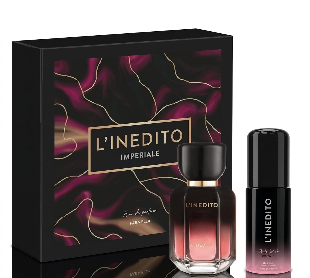 L INEDITO DONCEZZA IMPERIALE EST X50 EDP + BODY SPLASH X60